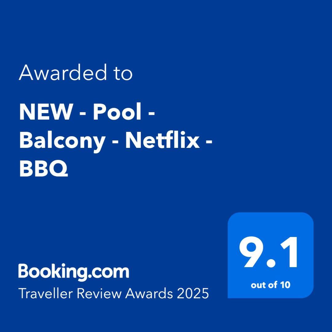 New - Pool - Balcony - Netflix - Bbq Holiday home *